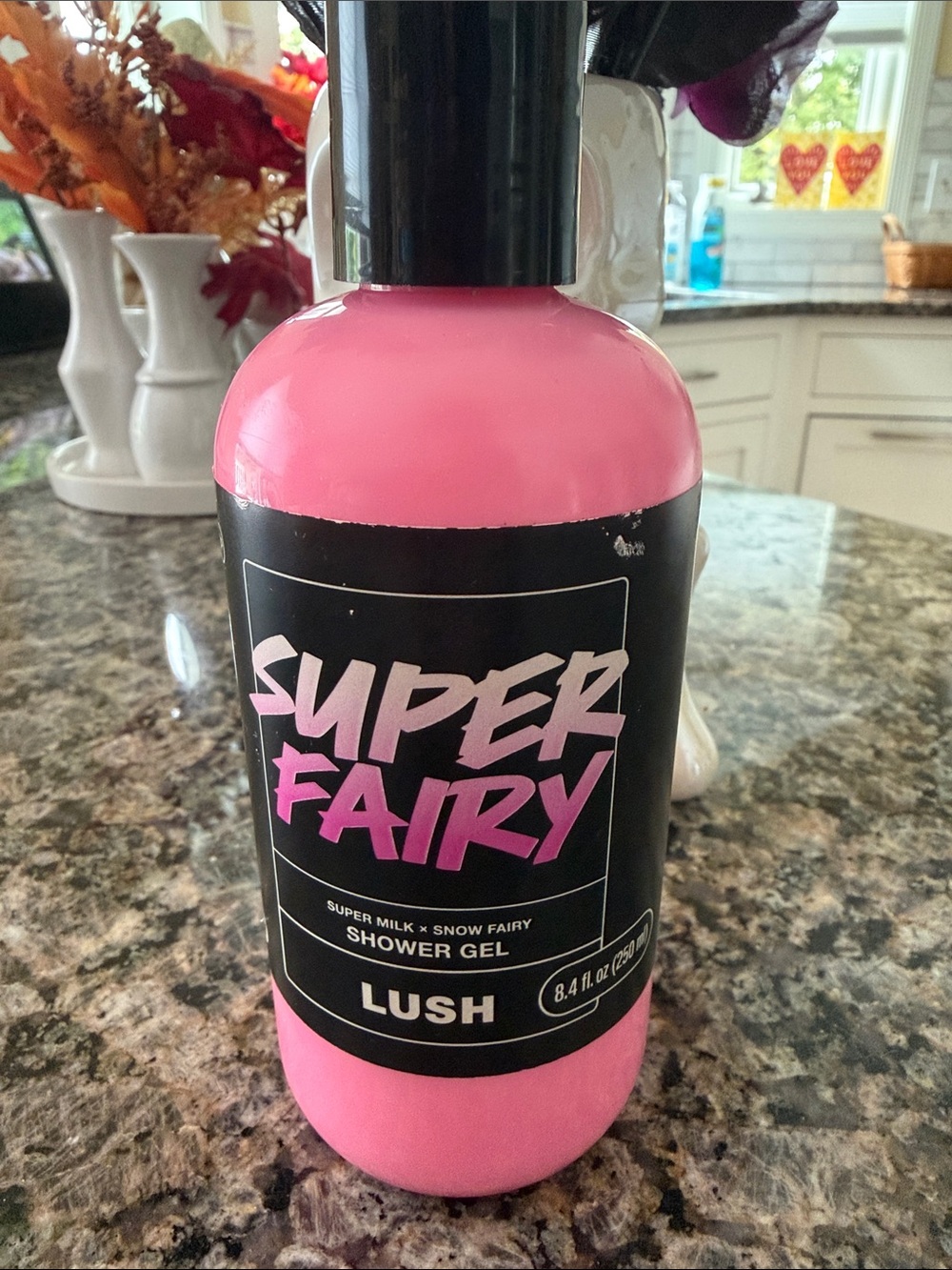 LUSH Super Fairy Pink Shower Gel sealed, new 8.4 oz/250mL